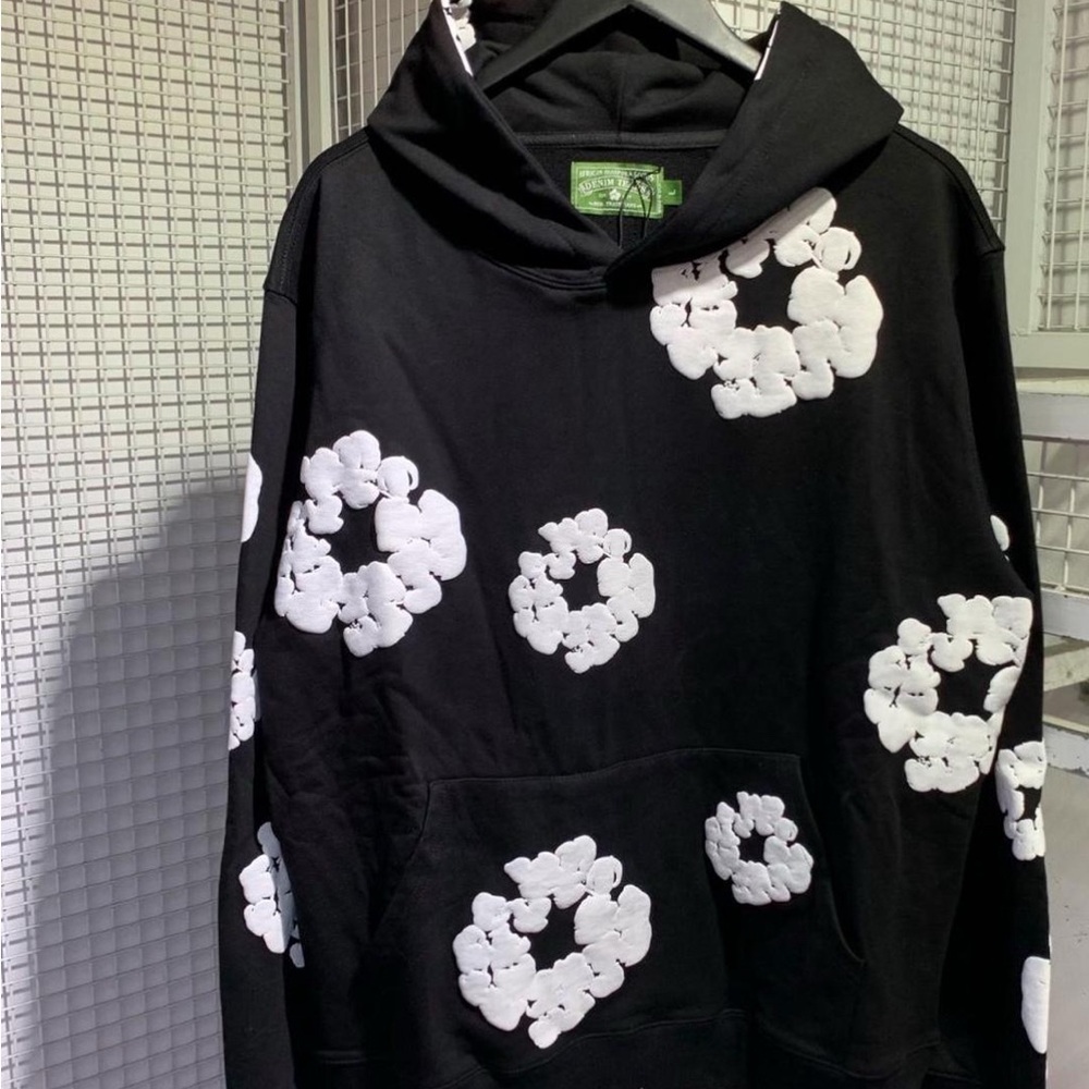 Denim tears black hoodie